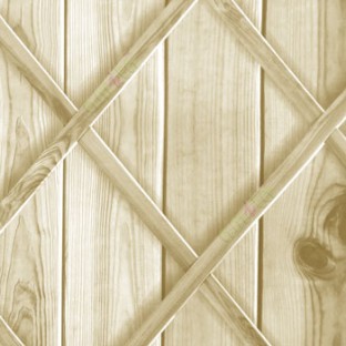 Beige brown grey color natural wooden planks wood support x crossing woods 3D finished wallpaper