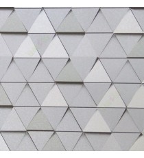 Black cream grey color abstract design tringle geometric diamond pattern digital small square shiny surface home décor wallpaper