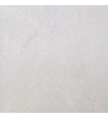 Grey gold cream color beautiful big traditional damask pattern thin swirls leaf flower designs home décor wallpaper