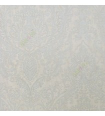 Brown beige grey gold color beautiful big traditional damask pattern thin swirls leaf flower designs home décor wallpaper