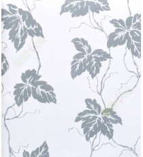White black beautiful traditional floral design with texture home décor wallpaper for walls