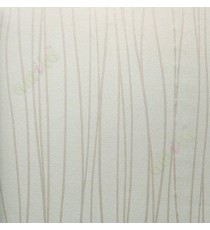 Brown beige vertical stripes with self texture home décor wallpaper for walls