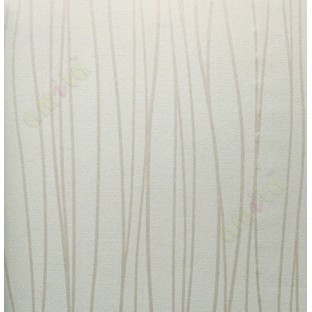 Brown beige vertical stripes with self texture home décor wallpaper for walls