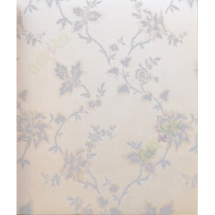 Brown grey colour traditional floral design home décor wallpaper for walls