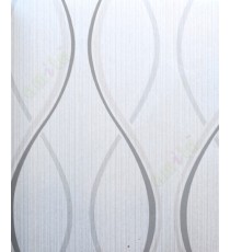 Grey silver gold contemporary design vertical stripes home décor wallpaper for walls