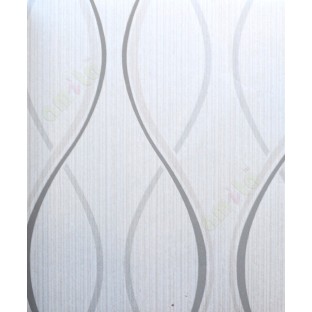 Grey silver gold contemporary design vertical stripes home décor wallpaper for walls