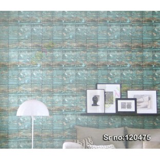 Orange green black grey color natural wooden finished tiles layers texture finished horizontal lines wooden cracks home décor wallpaper