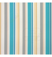 Blue brown white grey color bold vertical stripes straight lines busy pattern colourful designs beautiful finished home décor wallpaper