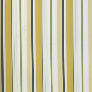 Yellow green white black color bold vertical stripes straight lines busy pattern colourful designs beautiful finished home décor wallpaper