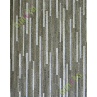 Black grey colour contemporary connected stripes home décor wallpaper for walls