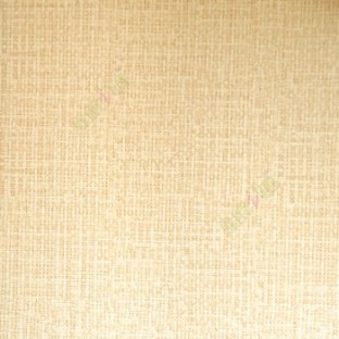 Gold beige color texture finished vertical and horizontal weaved crossing pattern wallpaper