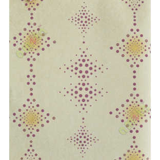 Yellow maroon gold texture with contemporary circle design home décor wallpaper for walls