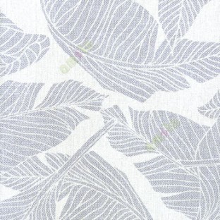 purple grey color big leaf with stem traditional look natural finished and feel wallpaper