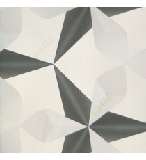 Black grey white color abstract big star design geometric diamonds triangle sharp edge connecting with each other horizontal and vertical lines home décor wallpaper