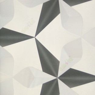 Black grey white color abstract big star design geometric diamonds triangle sharp edge connecting with each other horizontal and vertical lines home décor wallpaper
