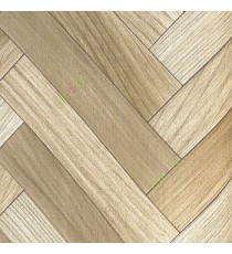 Brown green beige natural wooden plank in herringbone pattern slant short wooden pieces wall texture finished background home décor wallpaper