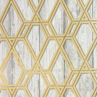 Gold beige grey brown color natural wooden old discolored plank fencing attached patterns water flowing tube triangle texture background wallpaper
