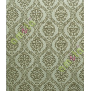 Green brown trellis patern home décor wallpaper for walls