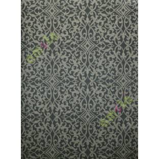 Black gold traditional floral design home décor wallpaper for walls