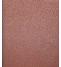Brick red gold traditional floral design home décor wallpaper for walls