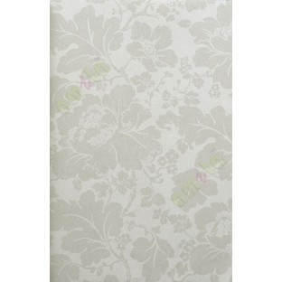 Beige self design motif floral home décor wallpaper for walls
