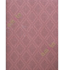 Maroon beautiful self design floral argyle home décor wallpaper for walls
