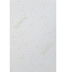 White grey colour beautiful traditional motif home décor wallpaper for walls