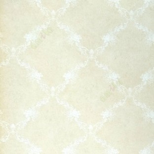 Beige white color self texture small gradients anti slip feel with crossing floral bolds  in wallpaper