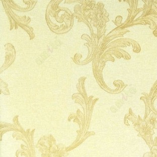 Mustard yellow and beige color combination color swirls with daisy flower  full texture wallpaper