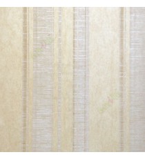 Brown beige gold color vertical stripes with horizontal thin stripes texture wallpaper