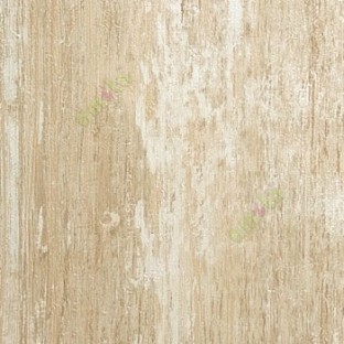 Solid texture beige brown color carved finished vertical texture lines wood plank finished wallpaper