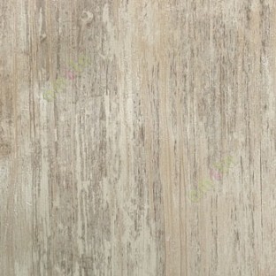Solid texture grey gold brown color carved finished vertical texture lines wood plank finished wallpaper