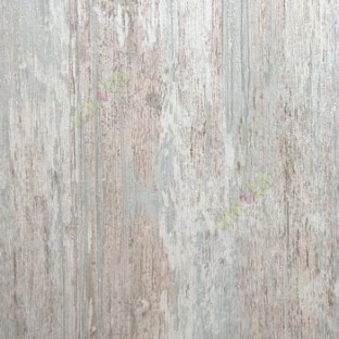 Solid texture Blue brown grey color carved finished vertical texture lines wood plank finished wallpaper