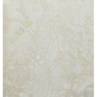 Gold beige beautiful natural look traditional floral design home décor wallpaper for walls