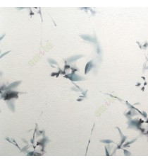 Blue white black grey color beautiful natural floral leaf blossom tree twigs flower buds small elegant flowers home décor wallpaper