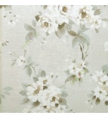 Blue cream grey brown color beautiful rose flower texture surface floral leaf elegant look home decor wallpaper