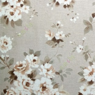 Light brown cream green color beautiful rose flower texture surface floral leaf elegant look home decor wallpaper