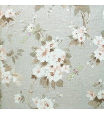 Grey pink green brown color beautiful rose flower texture surface floral leaf elegant look home decor wallpaper