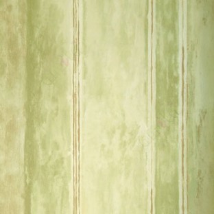 Green brown cream color vertical stripes textured patterns old wood plank looks Traditional wallpaper