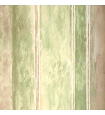Dark green brown cream color vertical stripes textured patterns old wood plank looks Traditional wallpaper