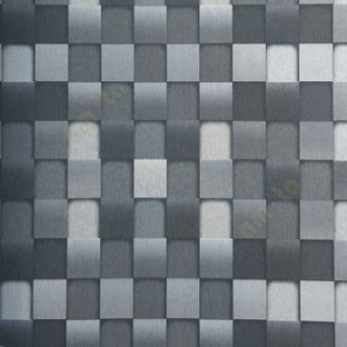 Black and grey color geometric pattern square box same color chess board box pattern wallpaper