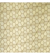 Brown beige gold silver color seamless connected flora flat patterns star and geometric design colorful wallpaper