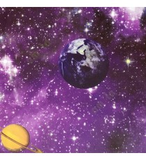 Purple yellow white green black color natural designs universe stars sun earth saturn planets kids patterns small dots texture home décor wallpaper