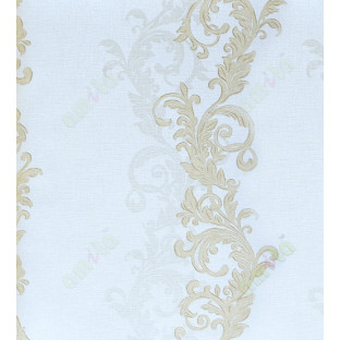 Gold white silver vertical traditional lilac design home décor wallpaper for walls