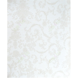 Beige brown color with traditional floral design home décor wallpaper for walls