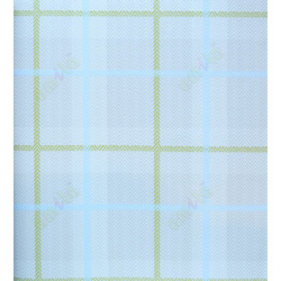White grey green blue color herringbone pattern with checks home décor wallpaper for walls