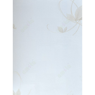 White brown gold color glitters texture with floral design home décor wallpaper for walls
