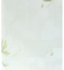 Green beige gold color glitters texture with floral design home décor wallpaper for walls