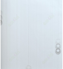 White grey silver color vertical stripes with circle design home décor wallpaper for walls
