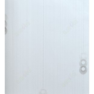 White grey silver color vertical stripes with circle design home décor wallpaper for walls